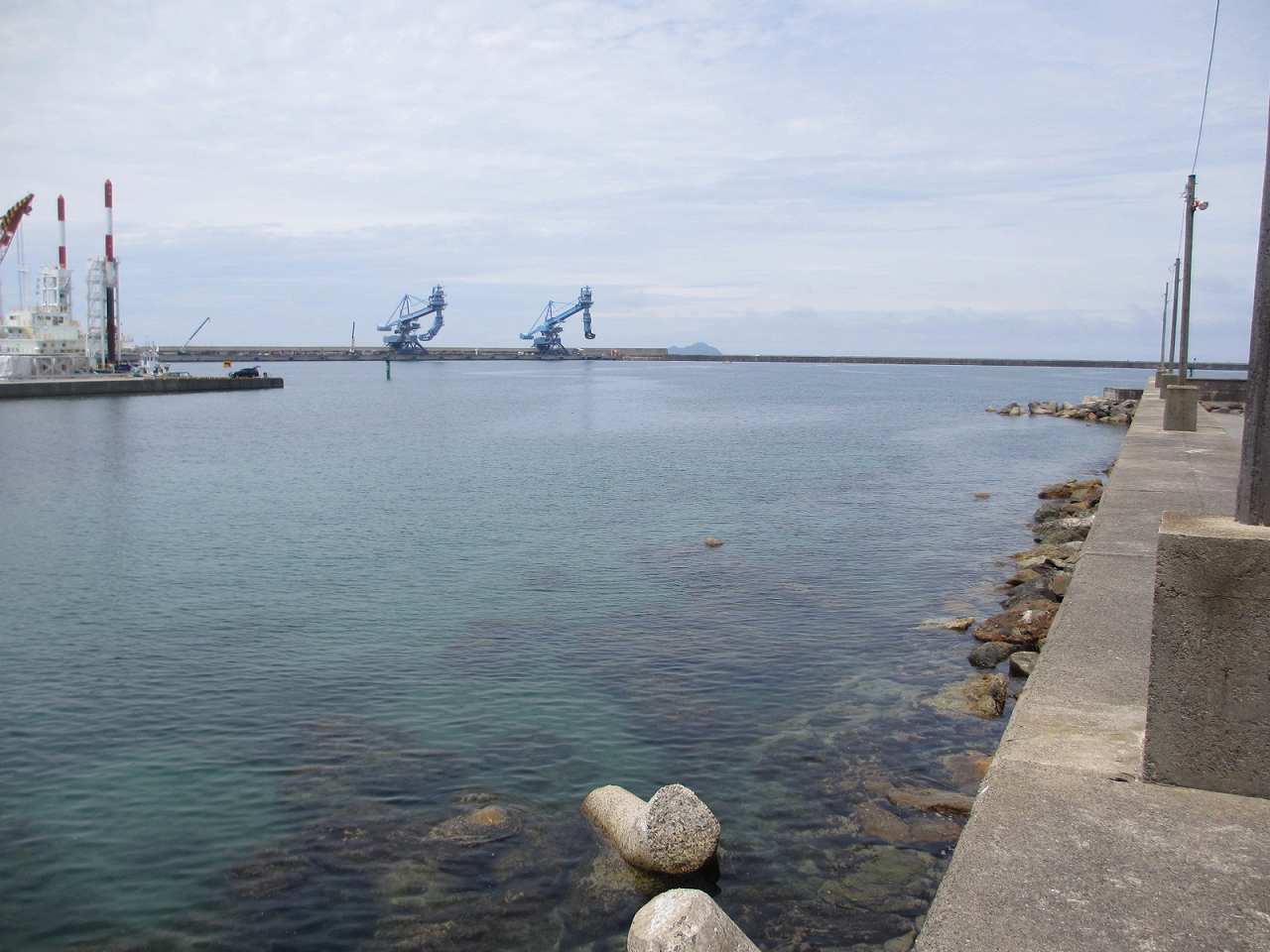 島根県の海釣り・浜田市・古湊漁港